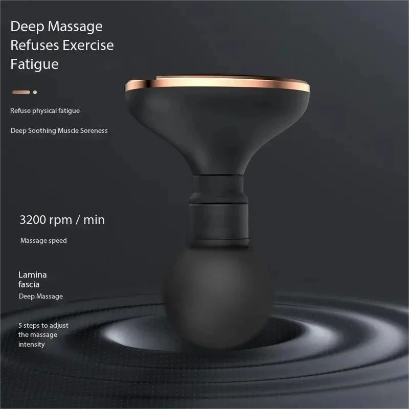 Portable Muscle Massager - High Frequency Vibrating Fascia Gun for Ultimate Relaxation