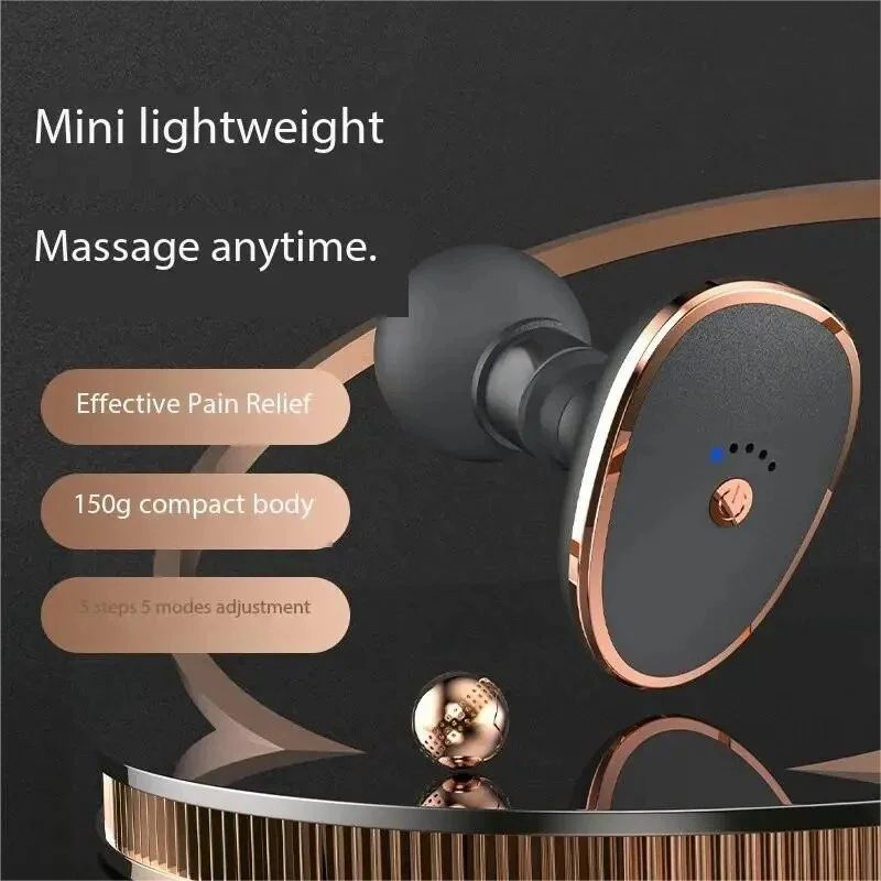 Portable Muscle Massager - High Frequency Vibrating Fascia Gun for Ultimate Relaxation